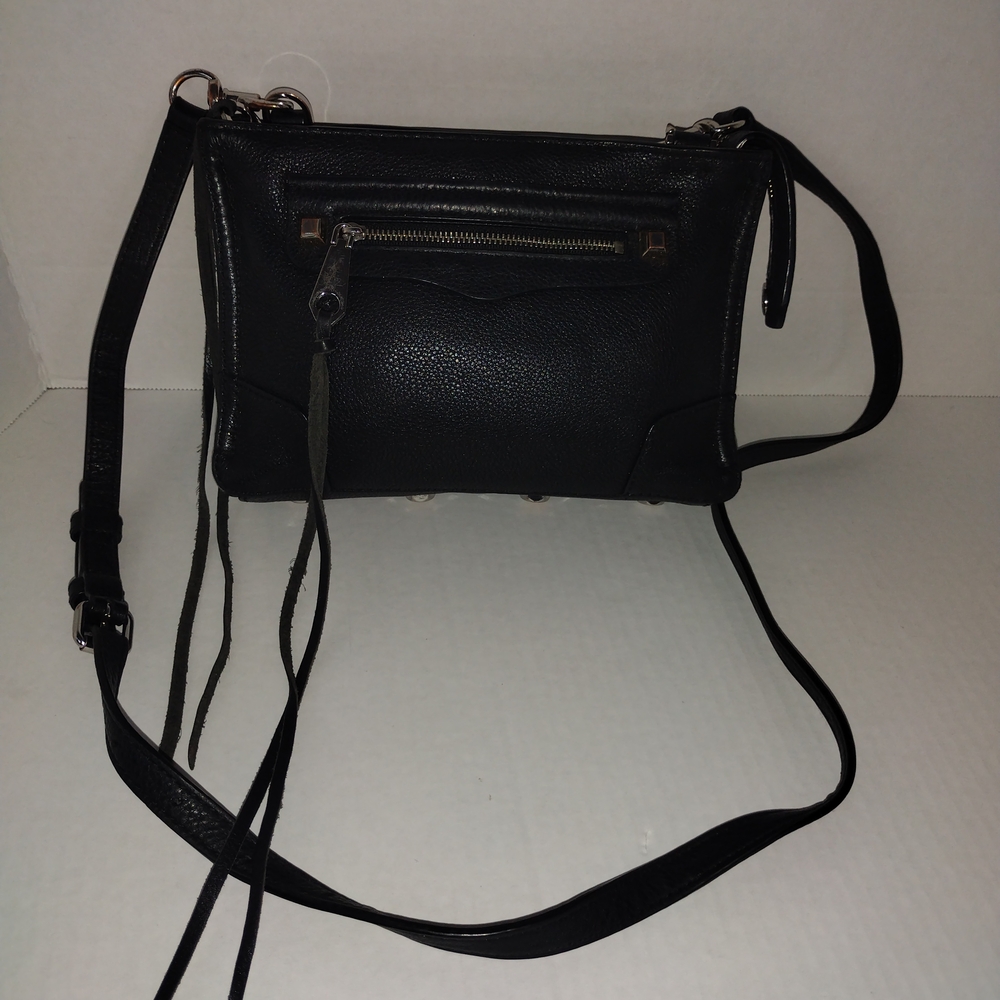 Rebecca Minkoff Black Leather Crossbody Bag